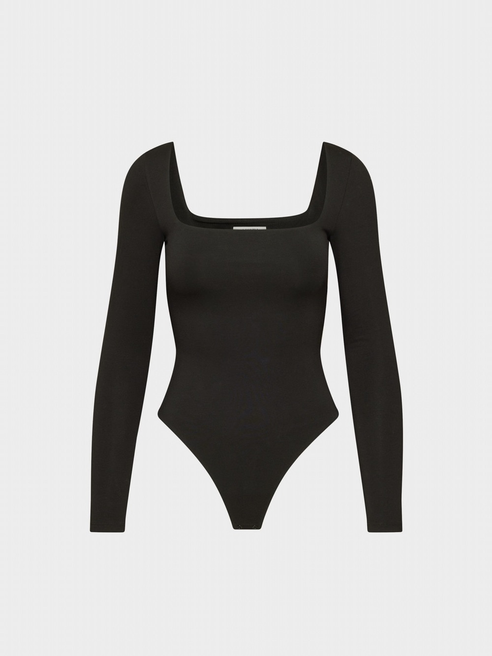 NWT Aritzia Babaton Contour Square Neck Bodysuit Black small
